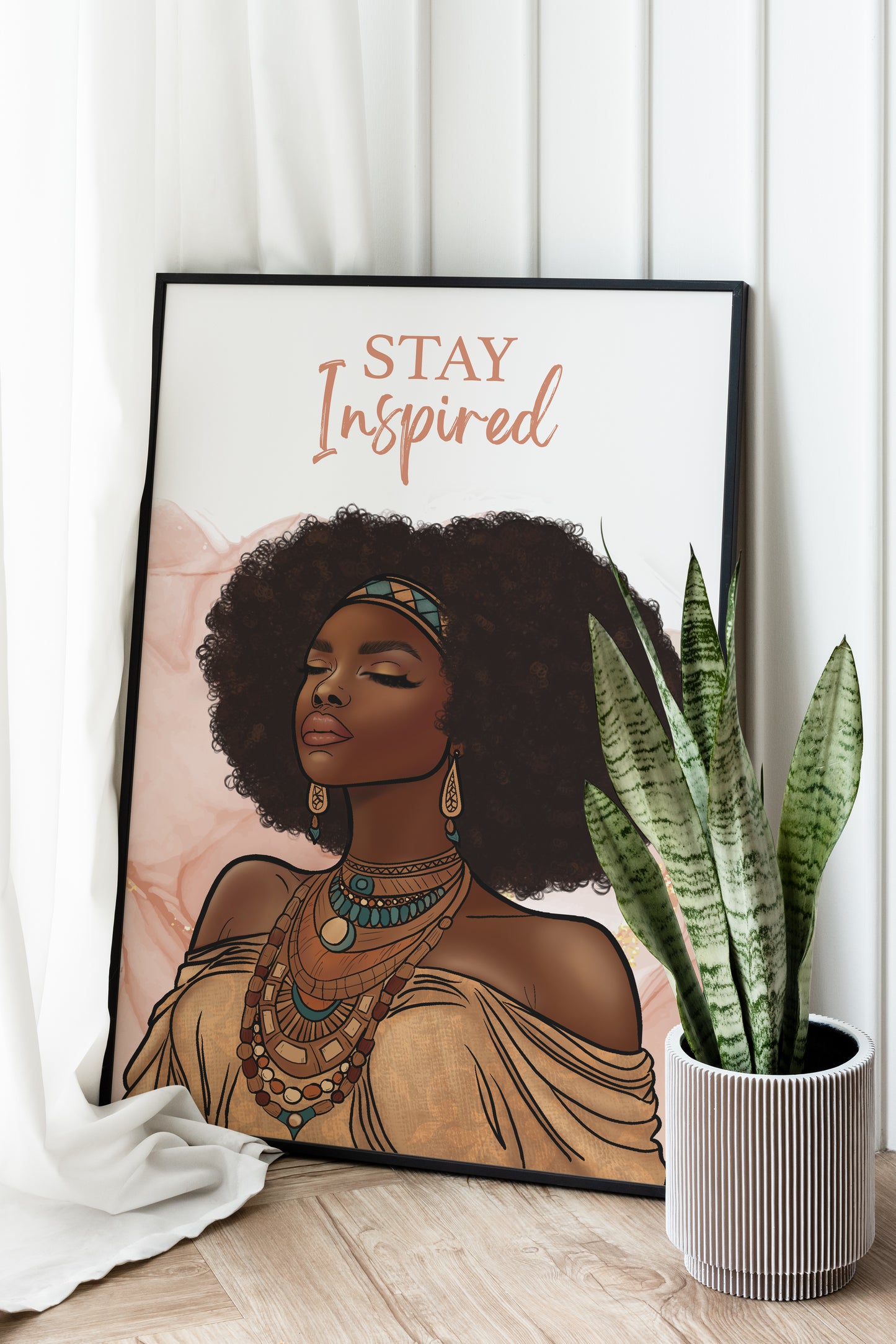 🌅 Poster Stay Inspired ✨